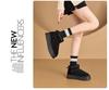 Women's Winter Suede Fleece-Lined Short Boots - Thick Sole, Warm, Fashionable, Casual, Trendy Cotton Boots.
