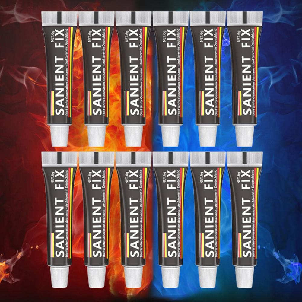 12g/6g Versatile Sealant Adhesive No Drilling Required Waterproof To Tiles Plastics Concrete Glass Metal Glue for Home Use