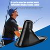Fishing Rod Holder Stand Bracket for Boat Kayak Canoe Tackle Accessory(White)