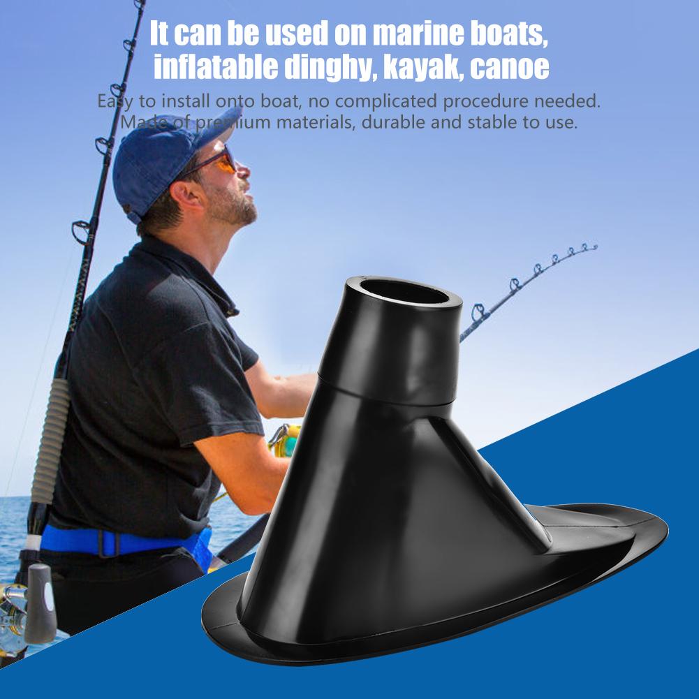 Fishing Rod Holder Stand Bracket for Boat Kayak Canoe Tackle Accessory(White)