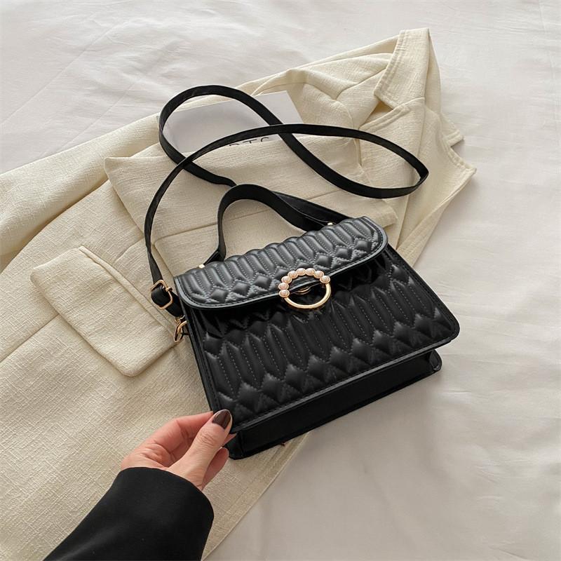 Chic Street Style 2024 Latest Spring Casual Crossbody Handbag Single Shoulder Small Square Bag