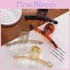 Stilvoller Französischer Vintage Extra Großer Haarclip Hohe Qualität Vielseitiger Haifischclip Für Frauen