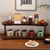 Coffee Station Organizer 2 Layer Countertop Tabletop Mug Shelf Holder Space Saving Storage