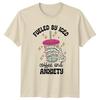 Fueled By Iced Coffee And Unisexs TShirt Anxiety Unisextal Health Gift For Her
