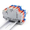 4Pcs PTTB-2.5 PTTB-2.5 Terminal Block  for Industrial Electrical Cabinet Wiring