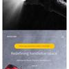Kids Bicycle Front Light Horn 2‑in‑1, USB Rechargeable High Bright Rainproof Bike Headlight for Night Riding Mountain Bicycle