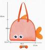 Large Capacity Mesh Beach Tote Bag for Outdoor Use