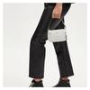 Coach Nolita 15 Metal Logo Letters Classic Presbyopia Cow Leather Portable Shoulder Crossbody Bag Mini Women's White