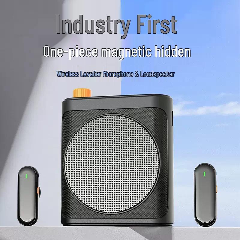 M28 Magnetic Wireless Lavalier Microphone & Bluetooth Speaker for Lectures and Tours