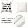 Modern Black White Patterned Decorative Throw Pillows Polyester pillowcase, sofa decorative cushion cov