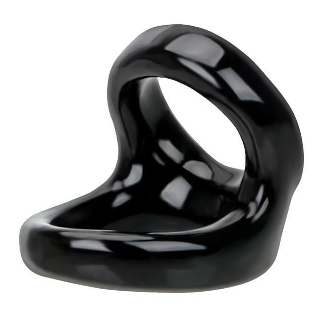 Reusable Cock Ring Silicone Dual Pleasure Penis Ring Male Delay Ejaculation Penis Stretcher Exercise Cockring Sex Toys for Men