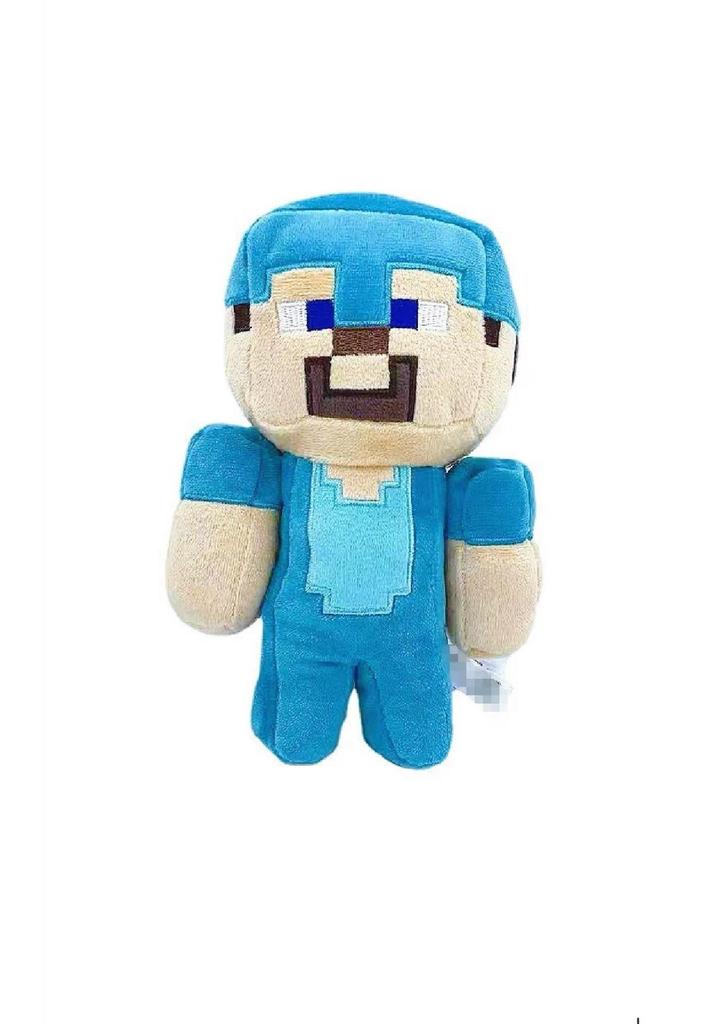 Плюшевая игрушка Minecraft в вакуумной упаковке: Стив, Крипер и Иссушитель