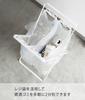 Yamazaki Plastic Bag Stand, White, Approx. W24 x D31 x H48cm, Tower 6340