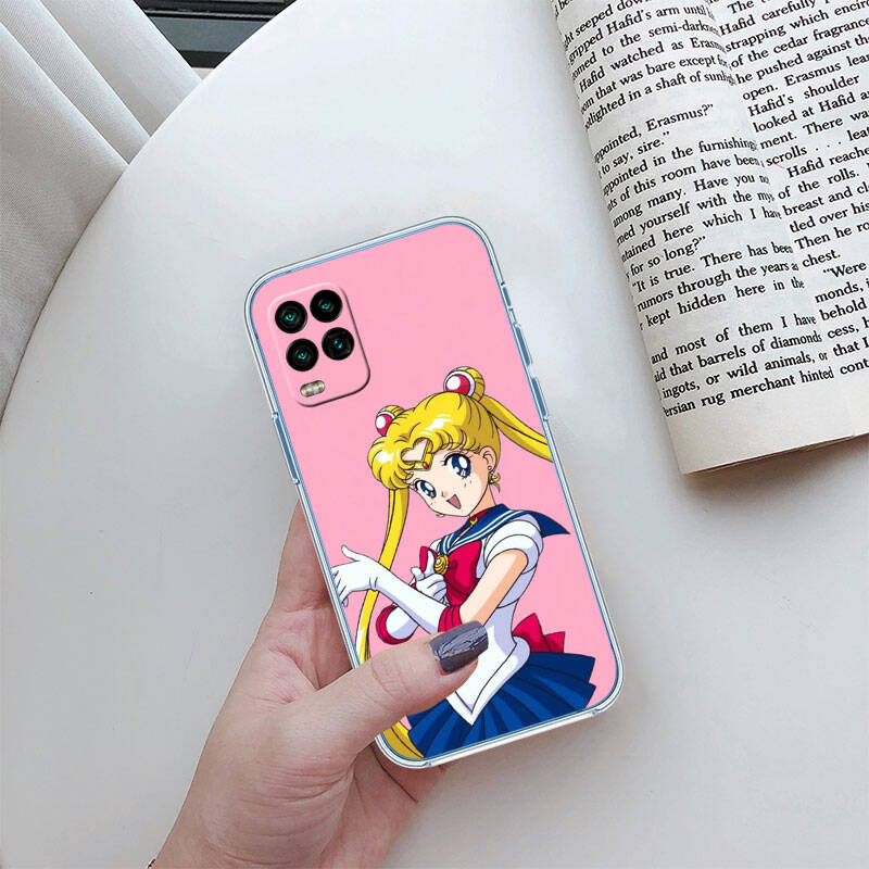 MH133 S-Sailor Moon Case for Motorola E7 G6 G7 G8 G9 Plus Power Play G10 G20 G04 E30 E40 E22 E20 E13 E15 G22 G23 G05 G75 G35 G55