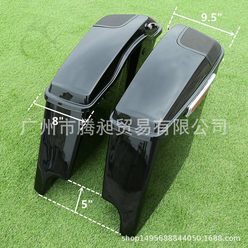 Harley Street Glide/Road King 14-20 Modified Raised Side Box