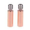 Copper Plating Heatbreak Tube for Ender 3 and CR10 3D Printer Accessories Boosting Hotend Life for Printing Tasks