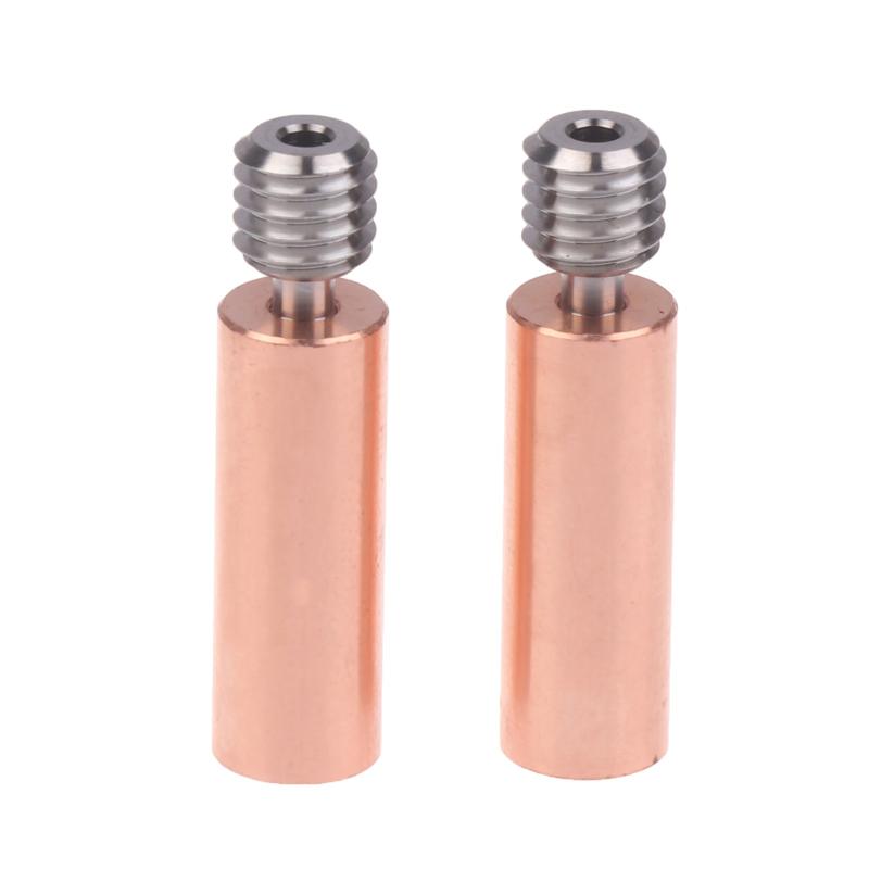 Copper Plating Heatbreak Tube for Ender 3 and CR10 3D Printer Accessories Boosting Hotend Life for Printing Tasks