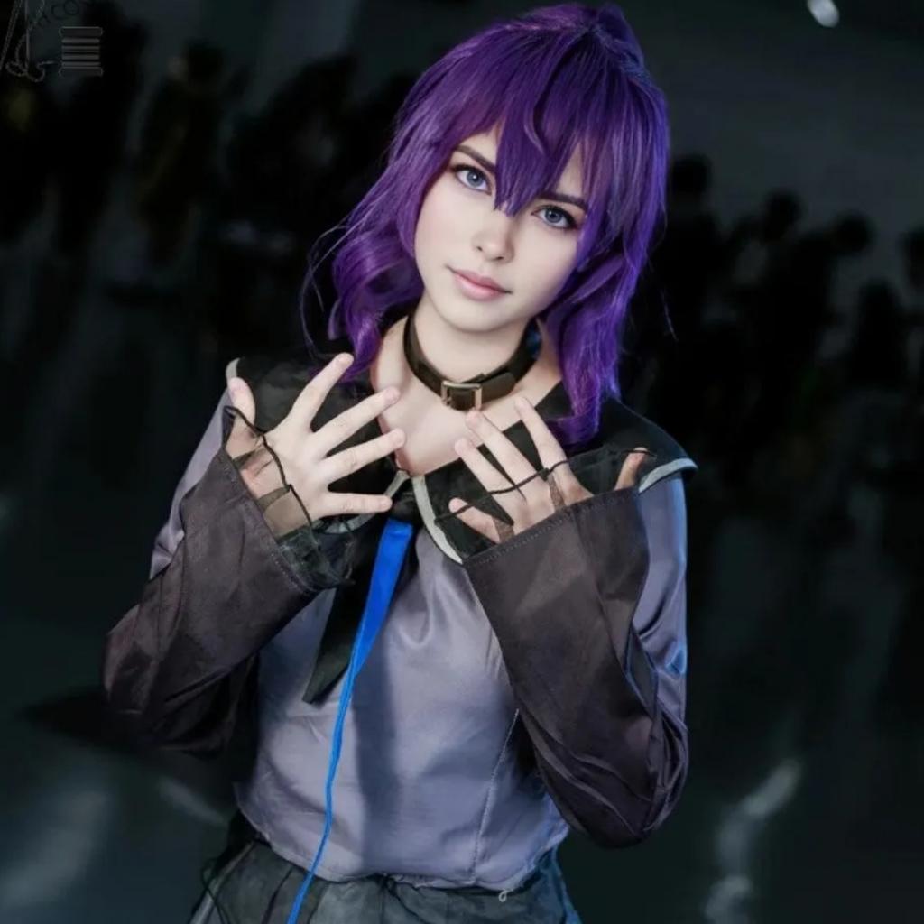 Asahina Mafuyu Cosplay Costume Wig Anime Project Sekai Colorful Stage Cosplay Halloween Party Uniform for Women Girls