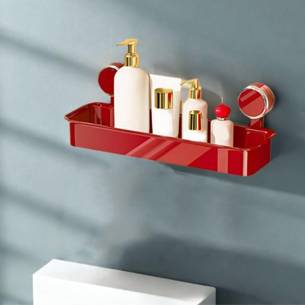 Wall Mounted Shower Storage Rack Draining Cosmetics Storage Rack Toilet Shampoo Holder Bathroom