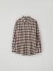 Tollo Relaxed Plaid Shirt (Brown)
