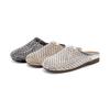 Fashion 2025 Summer New Flat Fashion Woven Cutout Sandals Women's Casual Baotou Soft Sole Roman Shoes