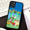 The Flintsto nes Cartoon For Case For IPhone 17 16 Pro Max 15 14 Plus 13 12 11 Wireless Charging Phone Cover