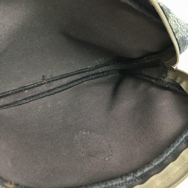 YVES SAINT LAURENT Clutch Second Bag Brown Monogram Logo Pattern(USED)