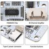 PAM8403 Wireless DC5V Bluetooth 5.0 3W+3W Stereo Audio Receiver Module Digital Amplifier Sound Board TYPE-C