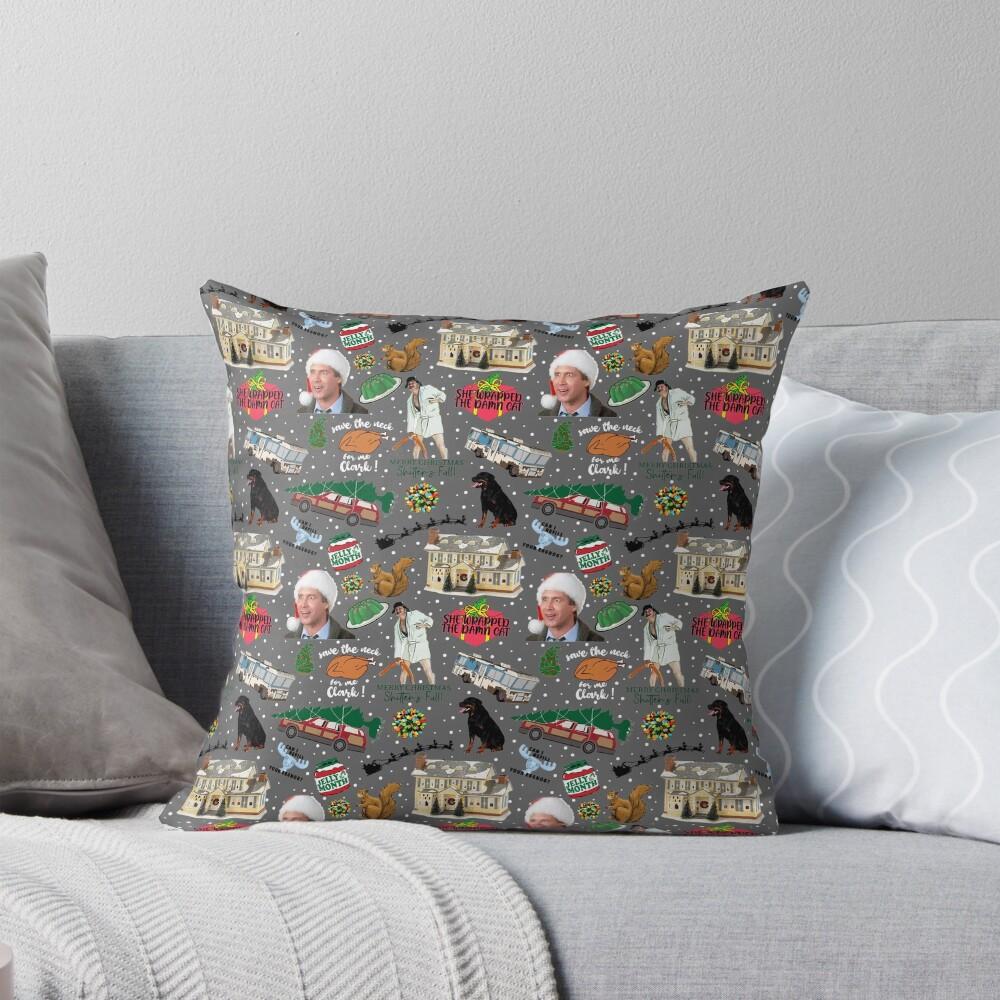 National Lampoons Christmas Vacation Throw Cushions & Pillows Without core