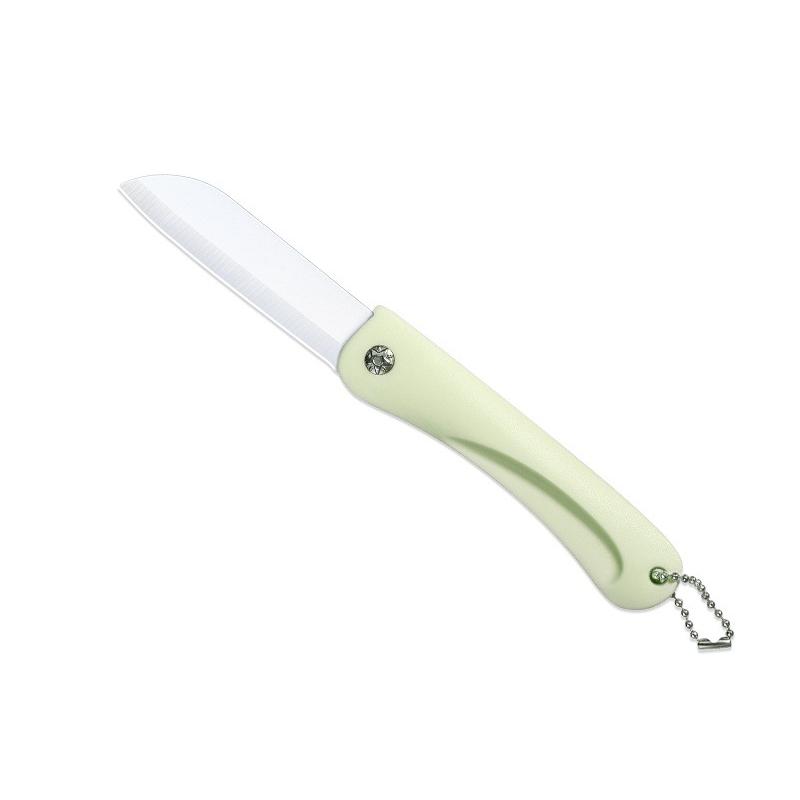 

Портативный мини-карманный нож, керамический нож для чистки фруктов, портативный нож для общежития, портативный нож для нарезки, кухонные принадлежности 19cm светло-зеленый