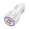 Dual USB 3.1A Fast Quick Charge QC 3 Car Charger Cigarette Lighter Adapter