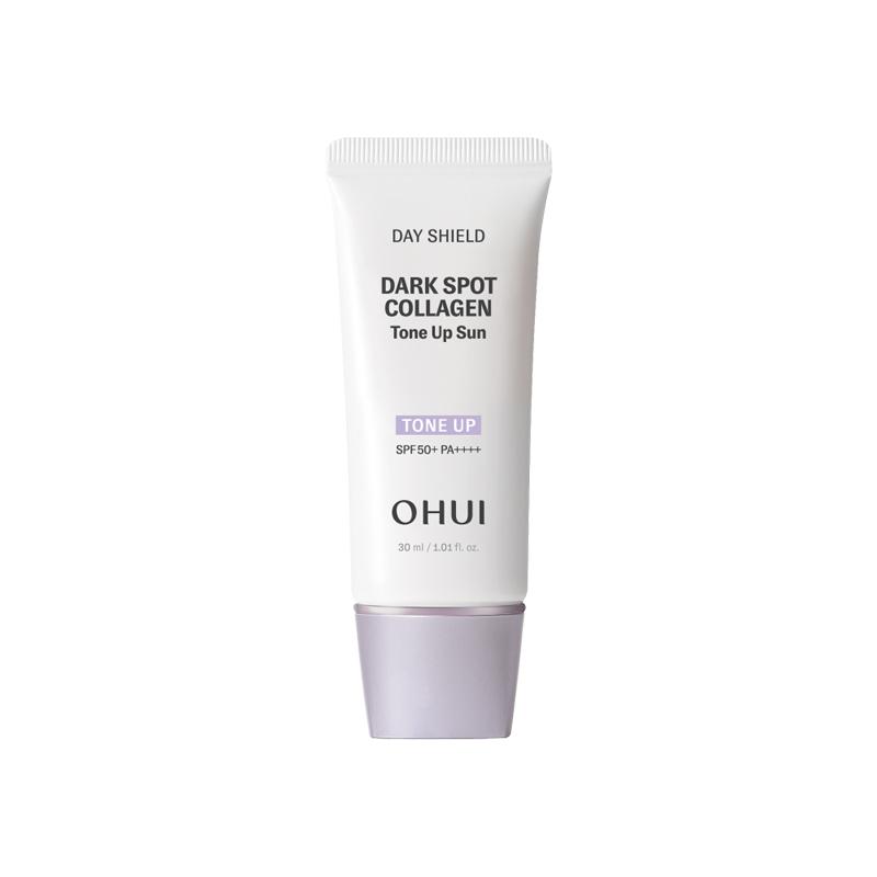 [O HUI] Day Shield Dunkle Flecken Kollagen Ton-Aufhellendes Sonnenschutzmittel SPF 50+ PA++++ 30ml white