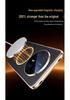 Huawei Mate70air Phone Case with Lens Film, SUP-AL90: Trendy Leather Texture, Full Coverage Lens, Magnetic Suction
