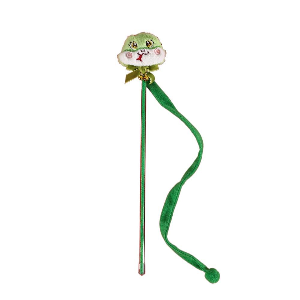 Plush Interactive Cats Teaser Portable Snake Tassel Cat Stick Cat Teaser Wand Relieve Boredom