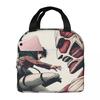Attack On Titan Anime Insulated Lunch Bag for Kids School Cooler Thermal Food Box Tote Portable Lunch Boxes Container