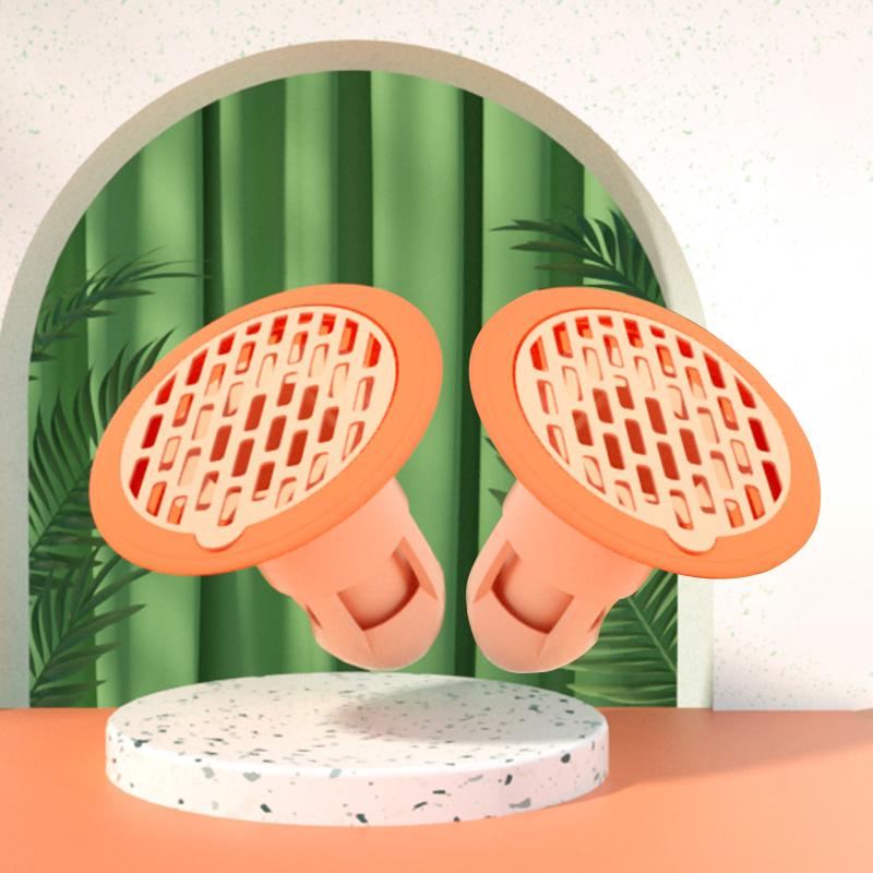 4PCS Shower Drain Stopper Kitchen Sink Drain Strainer Filter Hair Trap Plug Bathroom Floor Drain Deodorant Core