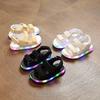 Princess Girls Summer Shoes Baby Boys LED Lighting PU Shoes Σανδάλια