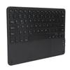 Wireless   Keyboard Touch MultiFunction External Computer Accessories     10in(Black )