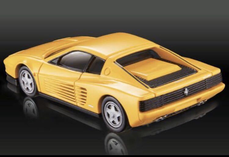 Tomica Premium Tomica Mall Original Ferrari Testarossa Yellow Brand Unopened - New,