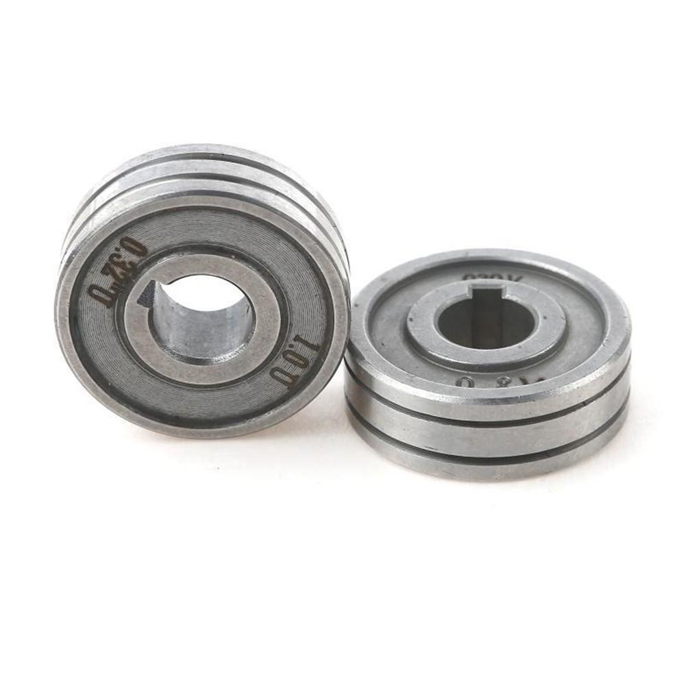 0,6/0,8/1,0mm Vodicí kolečko drátu 1ks Příslušenství Stříbrné V-drážka/U-drážka