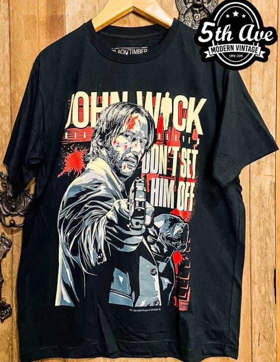 

26 John Wick - New Vintage Movie T shirt Unisex T-Shirt XXXXL