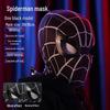 Remote-Control Spider-Man Mask with Blinking Eyes and Lights for Cosplay