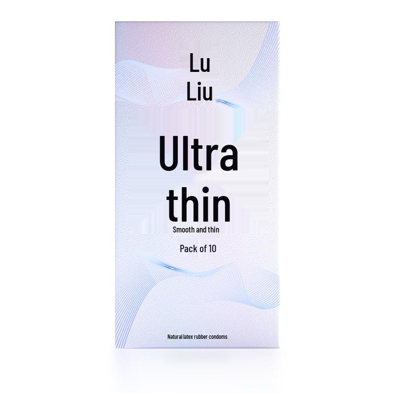 Mingliu Ultra Thin Long-Lasting Dotted Condoms with Hyaluronic Acid - 10 Pack