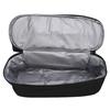 Insulated Beach Mesh Bag Large Capacity Beach Shoulder Bag with Detachable Cooler for Picnic Camping Travel Black
