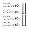 Fuel Injector Nozzle Seal Kit 038103385A 1417010997 Injector Bolt Studs Screws For V W Udi Tdi Seat Injec Tor Seal Washer Kits