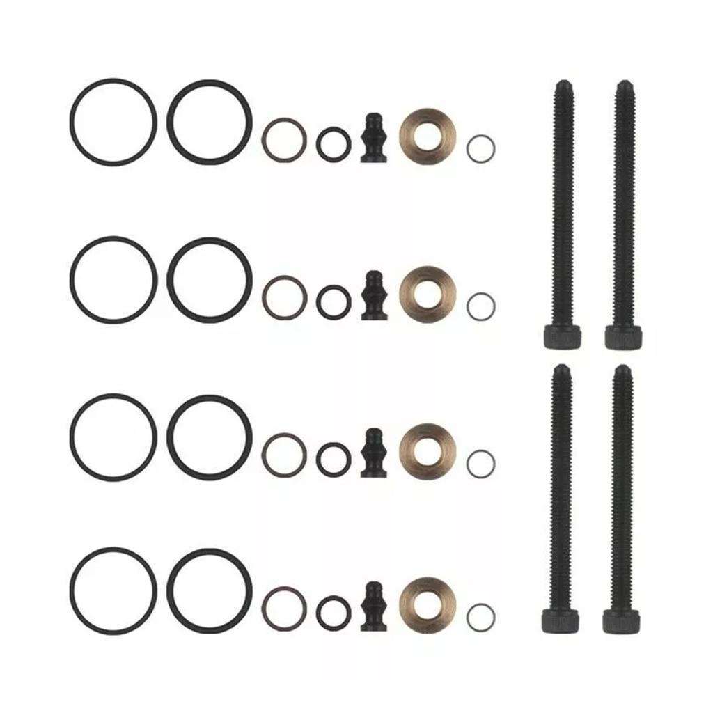 Fuel Injector Nozzle Seal Kit 038103385A 1417010997 Injector Bolt Studs Screws For V W Udi Tdi Seat Injec Tor Seal Washer Kits