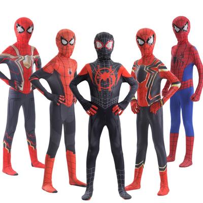 Halloween Spider-Man Tights Miles Onesie Suit Expedition Adult Gwen Kids Costume