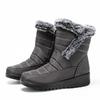 Women's Boots Snow Flat Women Booties Waterproof Shoes Women Side Zipper Ankle Boots Platform Winter Shoes Boots Botas Mujer