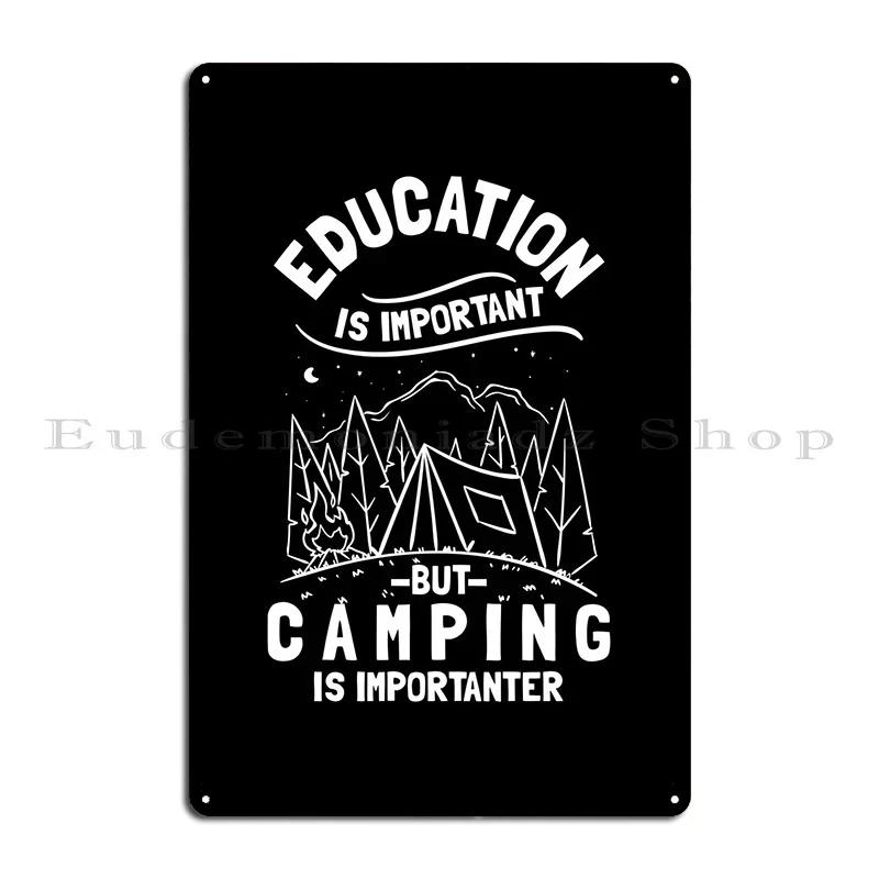 Funny Camping Metal Plaque Personalized Wall Mural Cave Wall Cave Club Party Tin Sign Poster 20x30cm(7.8x11.8inch)