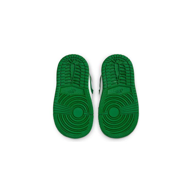 Air Jordan 1 Mid SE TD Grau Kieferngrün Baby-Sneakers Weiß Hellrauchgrau DC7250-103